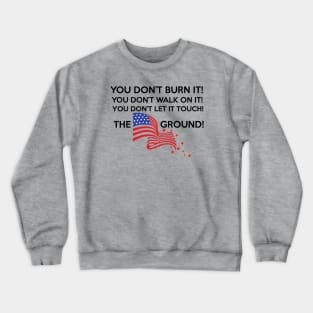 USA Flag Crewneck Sweatshirt